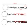 1Pc VTEC Logo Emblem Keychain Car Key Chain Metal Car