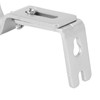6PCS Curtain Rod Brackets Iron Adjustable Window Curtain Rod Support