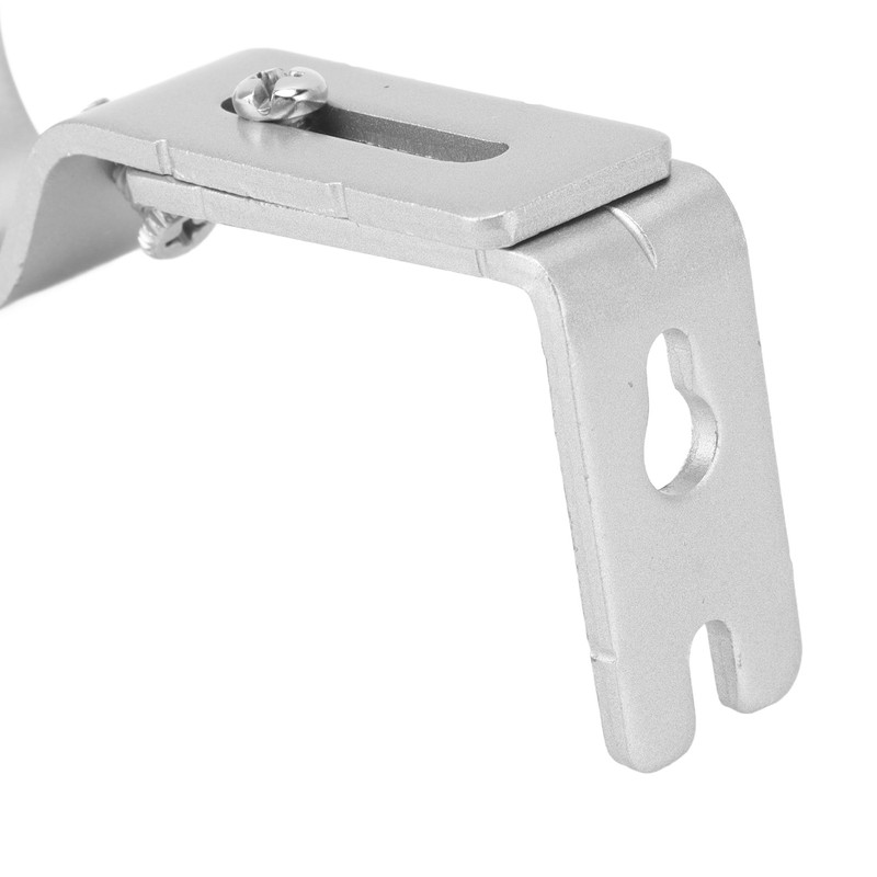 6PCS Curtain Rod Brackets Iron Adjustable Window Curtain Rod Support