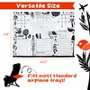GSM Brands Disposable Airplane Tray Table Cover (Pack of 20)