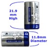 BlueDot Trading 2CR1/3N Lithium Cell Battery, 4 Count