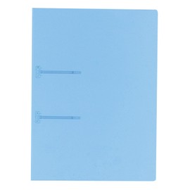 Kokuyo fastener File Clear. COLOR 2 Hole A4 90 Sheets Accommodate Blue Flat – p170b