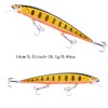 LUCKYMEOW Minnow Lures,Fishing Lures for Bass,Fishing Tackle CrankBait Bass,Hard Bait