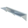 Sapphire Manufacturing Stainless Steel NSF Wall-Mount Shelf 12" Deep x