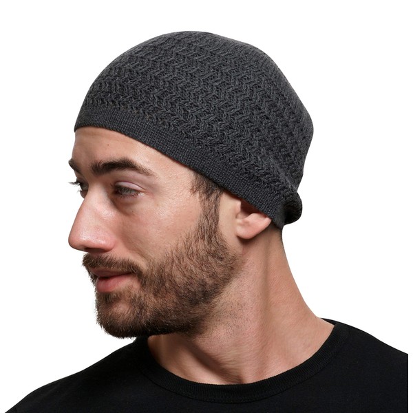 SnugZero Single Layer Unisex Skull Beanie Cap Crochet Cooling Sleep