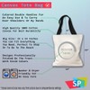 Style In Print Canvas Tote Reusable Shopping Bag Heart Shape