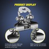 Nilight LED Light Bar Mounting Bracket 2PCS Universal Adjustable Pillar
