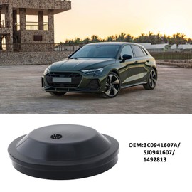 Briny River Auto Scheinwerferabdeckung Kappe Ersatzteil 3C0941607A 5J0941607 1492813 Kompatibel mit Skoda Fabia 2007-2014