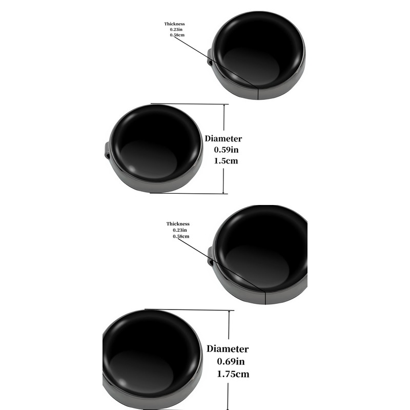 OoSsSoO 8cps Button covers Mens shirt Button cover Enamel craft