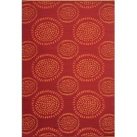 Mad Mats FM-MOL58-RD1 Outdoor Rug, 5' x 8', Red