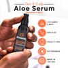 Groomie Face & Scalp Aloe Vera Serum - Hydrating, Soothing,