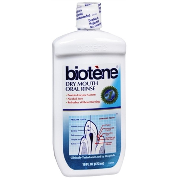 Biotene Dry Mouth Mouthwash 16 oz (Pack of 9)