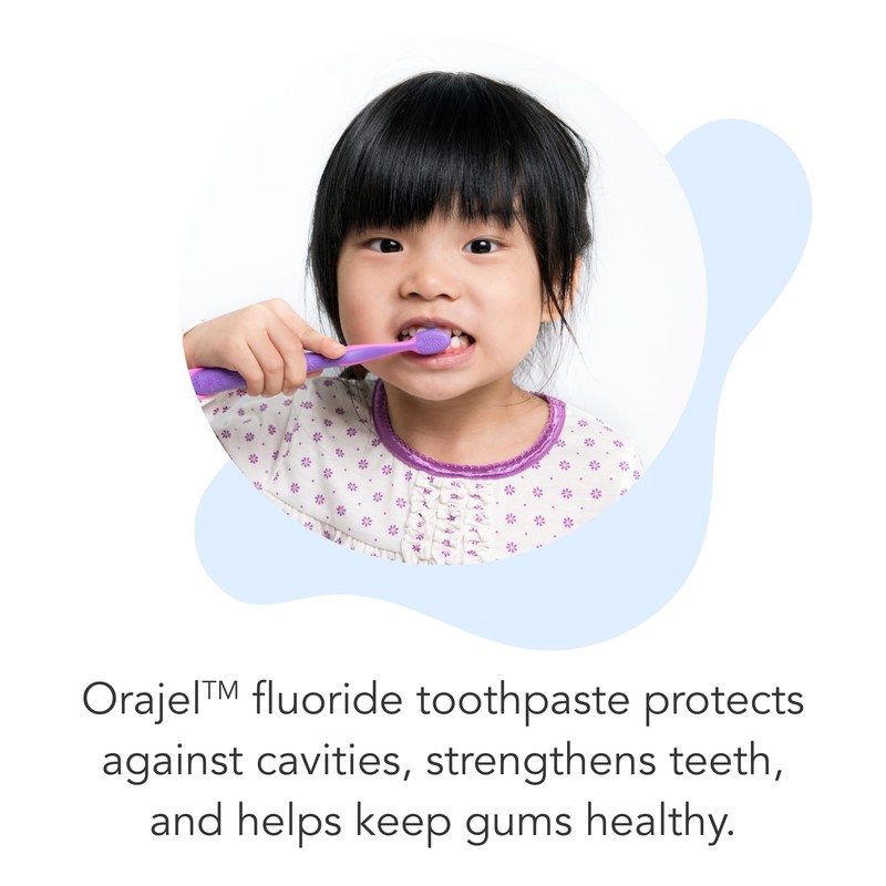 Orajel Orajel Kids Jurassic World Anti-Cavity Fluoride Toothpaste, Natural Berry