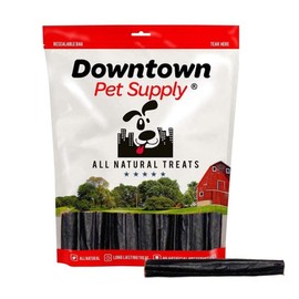 Downtown Pet Supply 5 Pack Beef Collagen Sticks for Dogs, 6" Natural - Rawhide Free Dog Chews Long Lasting and Odorless - Single Ingredient Dog Dental Treats Packed with Vitamins and Nutrients