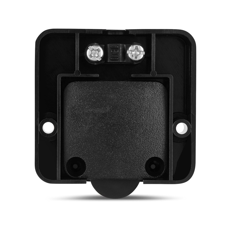 With push Abdeckkasten Black