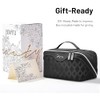 Travel Makeup Organizer, Compact Lightweight Accessory for Travel and Daily