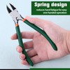 LEONTOOL 6 Inches Side Cutter, Precision Diagonal Pliers, Flush Cutter