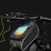Bike Frame Bag Splash Proof Bike Pouch Bag Touch Screen