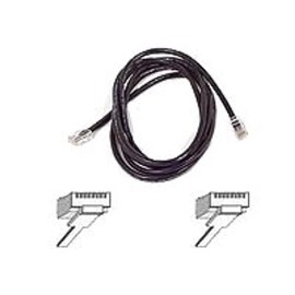 Belkin A3L791-25-BLK Cat-5e Patch Cable (Black, 25 Feet)