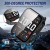 Kimiyaki 2 Pack for Garmin Venu X1 Screen Protector Case