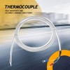 Hilitand K Type Thermocouple,PTFE K Type Thermocouple 2 Wire Waterproof