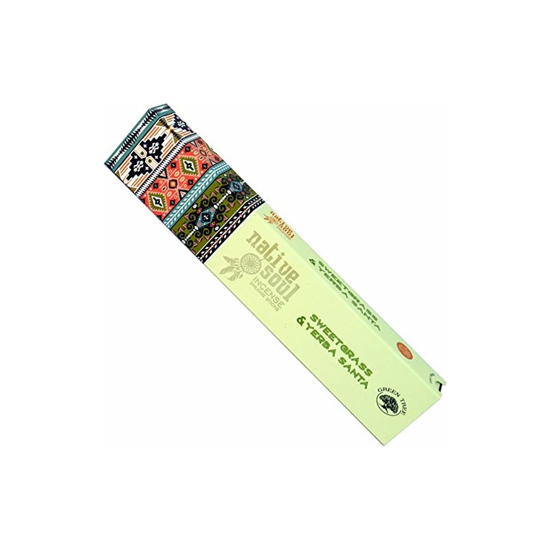 Green Tree Sweet Grass and Yerba Santa Native Soul Incense