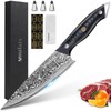 MOSFiATA Damascus Chef Knife 8 Inch, Professional Ultra Sharp Chef's
