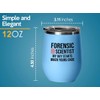 Forensic Blue Edition Wine Tumbler 12oz - My Day Start