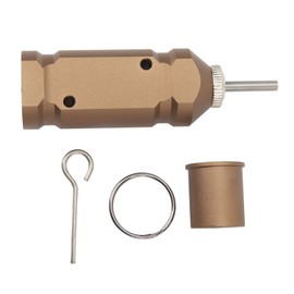 Perimeter Trip Alarm Aluminum Alloy Trip Wire Perimeter Alarm Early Warning Security System for Camping and Property Safety Brown