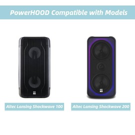 PowerHOOD 15V AC/DC Adapter Compatible with Altec Lansing Shockwave 200 100 Wireless Party Speaker 180W 150W Bluetooth Speaker IMT7100 IMT7001 IMT7001-BLK IMT7001-BLK Power Supply Charger Cable PSU