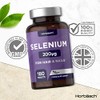 Selenium 200mcg Supplement | 180 High Strength Tablets | with