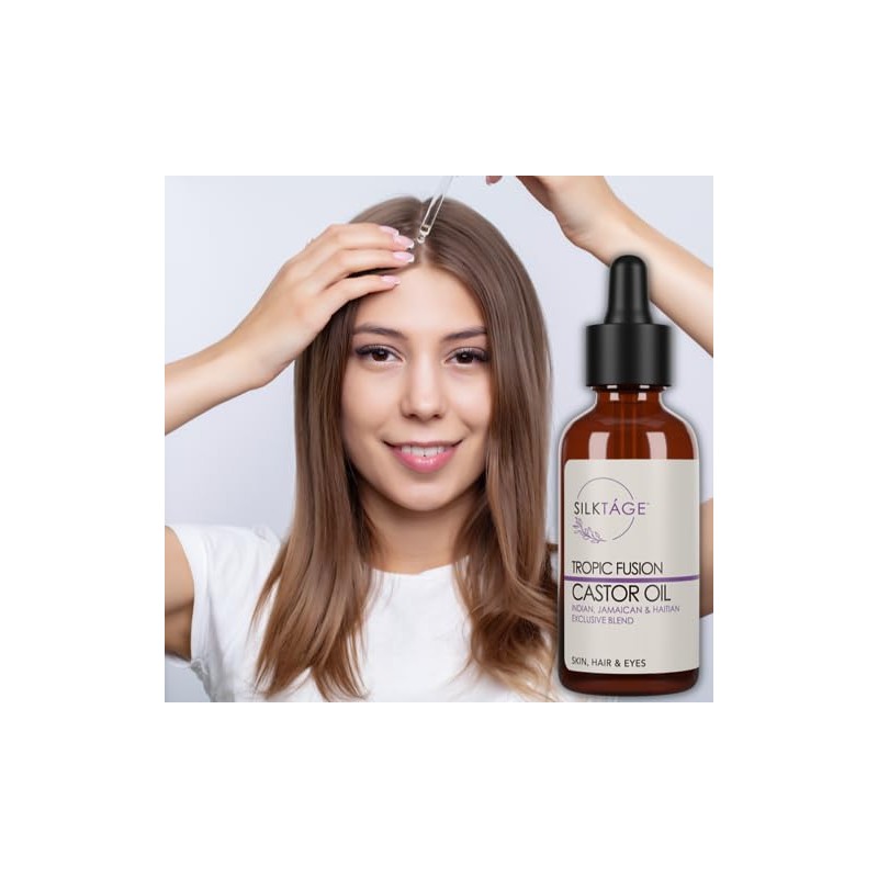 Silkta?ge Aceite de Ricino Tropic Fusion: Mezcla Org?nica de India