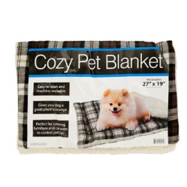Bulk Buys Light Blanket Small Dog Pet Hair Protector Furniture Throw Car Seat Protection