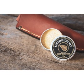 Casström Unisex - Adult Lapland Leather Wax Leather Wax, Natural, 20 g