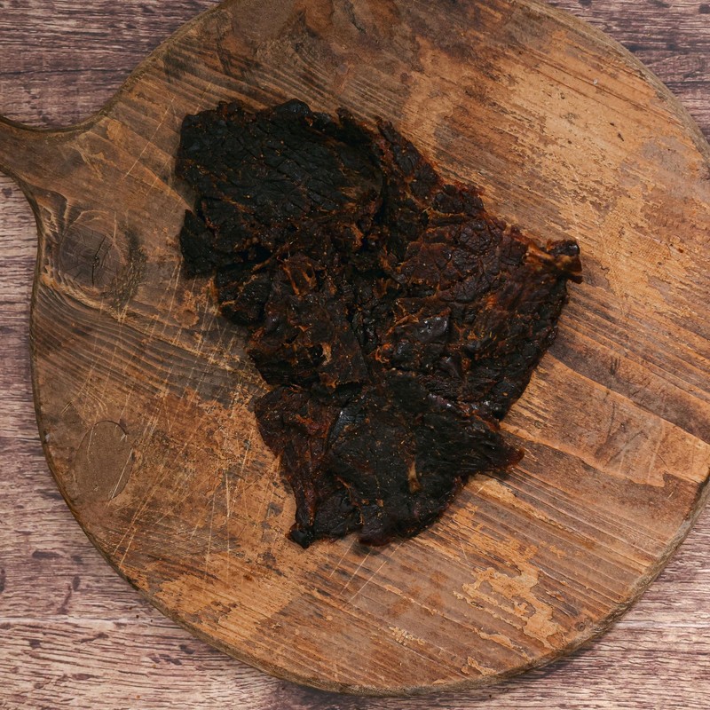 Mahogany Smoked Meats: Chipotle Bourbon Beef Jerky - 16oz