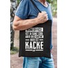 Moonworks® jute bag with saying "Home-Office ist ja ganz cool