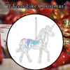 VFM e-Store - Christmas Tree Decoration Iridescent Acrylic Unicorn X