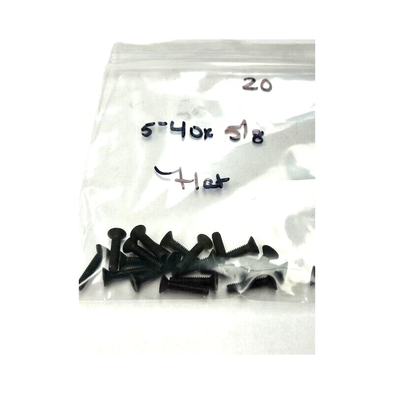 Brighton 5-40 X 5/8 FLAT HEAD HEX SOCKET CAP SCREWS