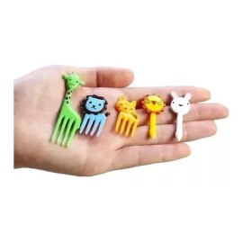 Total Supplier Tenedores Palillos Para Almuerzo De Frutas Para Niños 10 Pzs