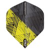 RED DRAGON Hardcore Radical Yellow and Black Fleck Dart Flight