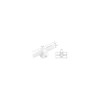 CRL White T-Crank Window Handle With 3/8" Spline Size for