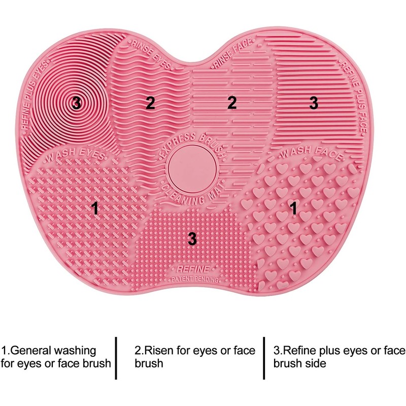 Limpiador de Silicon para brochas de maquillaje