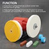 SCOTTCHEN 8inch Buffing Polishing Wheels 5/8" Arbor Hole,Soft/Fine/Medium for Bench