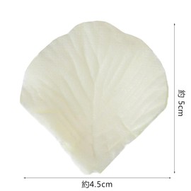 3,000 Piece Set of 3,000 Petals, Flower Shower, Rose, Artificial Flower, Proposal Decoration, Wedding, After-party, Birthday, Celebration, Christmas, Party Decoration, Cherry Blossoms, Snowstorm, Photographic, Popular (Cream White)