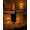 Lyridz Amber Night Light with Motion Sensor, 1-150LM Dimmable Plug-in
