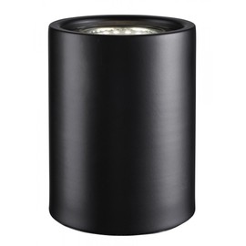 Lights4Living Modern Small Matt Black LED Table, Floor Lamp Uplighter with Inline Switch [Energy Class A]