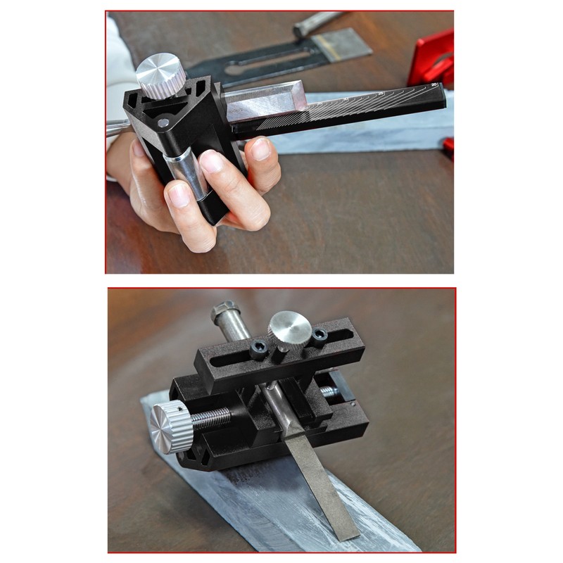 Honing Guide Aluminum Alloy Multifunctional Grinding Angle Clamping Range Adjustable