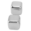 4Pcs Stainless Steel Ice Cubes Reuseable Polishing Beverage Chilling Stones