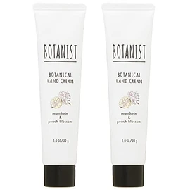 [Set] Botanist Botanical Hand Cream, Mandarin & Peach Blossom, 1.1 oz (30 g), Set of 2