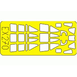 Eduard EDUEX270 1/48 Japanese Navy F1M Zero Water Observation Machine Paint Mask Sticker (for Hasegawa), Masking Sticker for Plastic Models